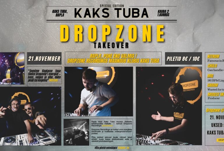 Volüüm Dropzone Takeover