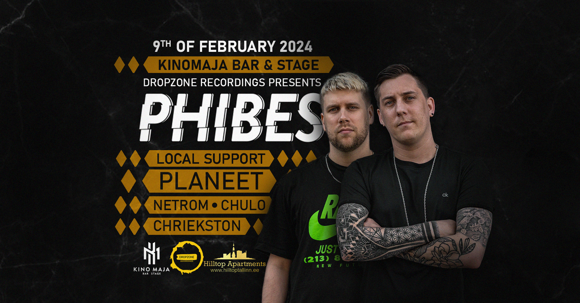 PHIBES @ DROPZONE / ARCHIVE