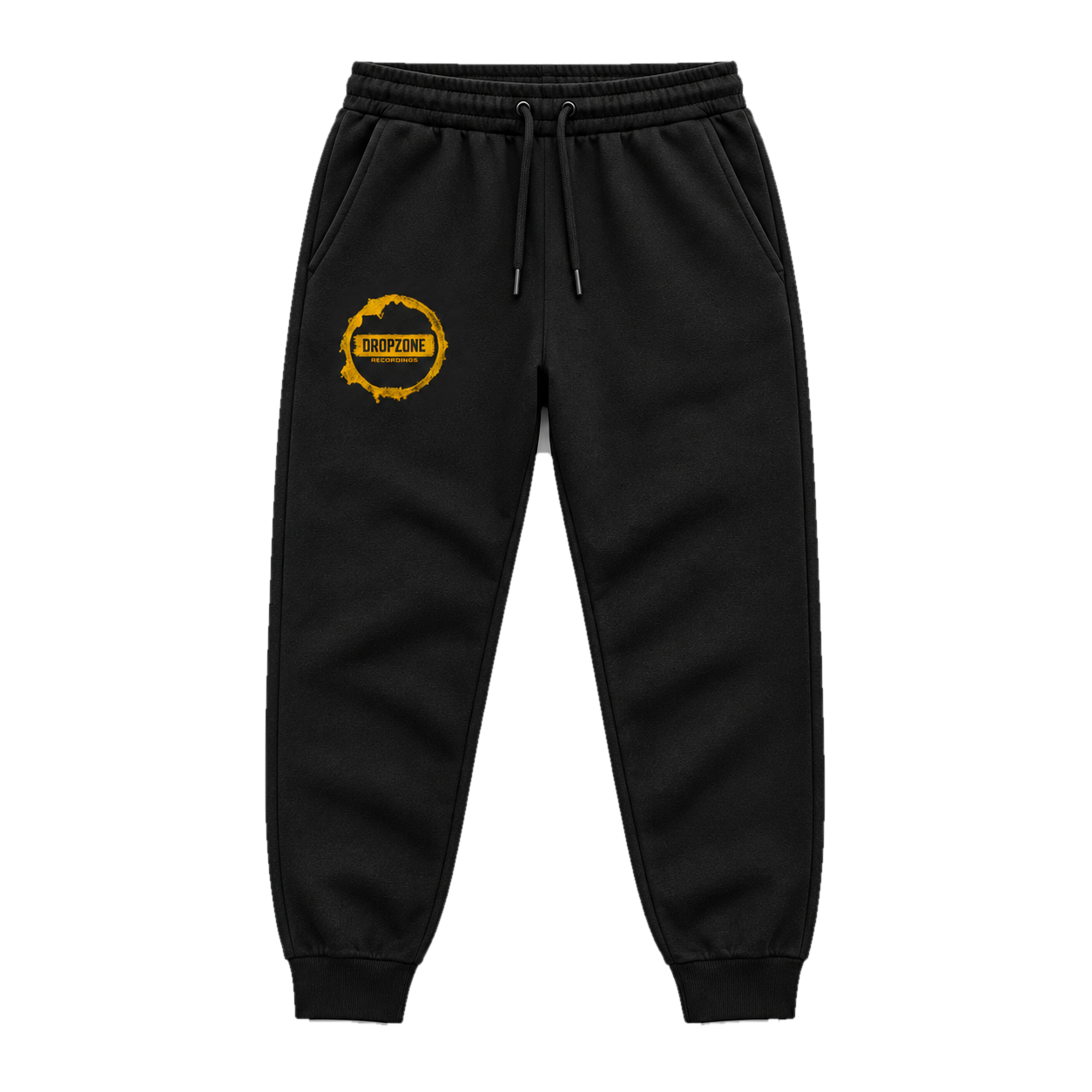 Dropzone black pants with official Dropzone mark