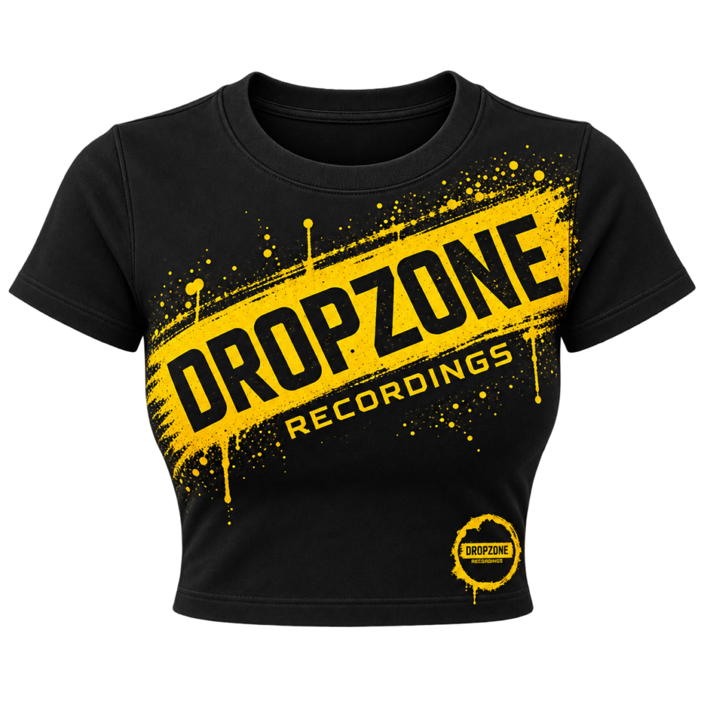Dropzone Black Graphic Tee