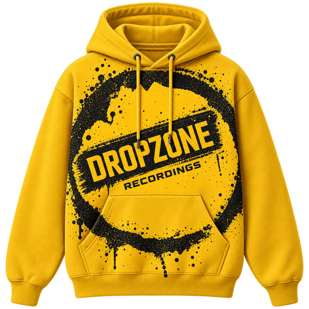 Dropzone Yellow Hoodie — Additional Artwork