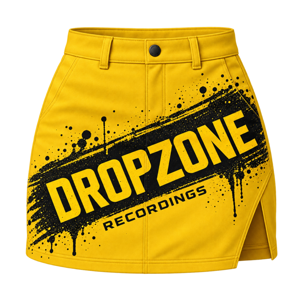 Dropzone Yellow Logo Skirt